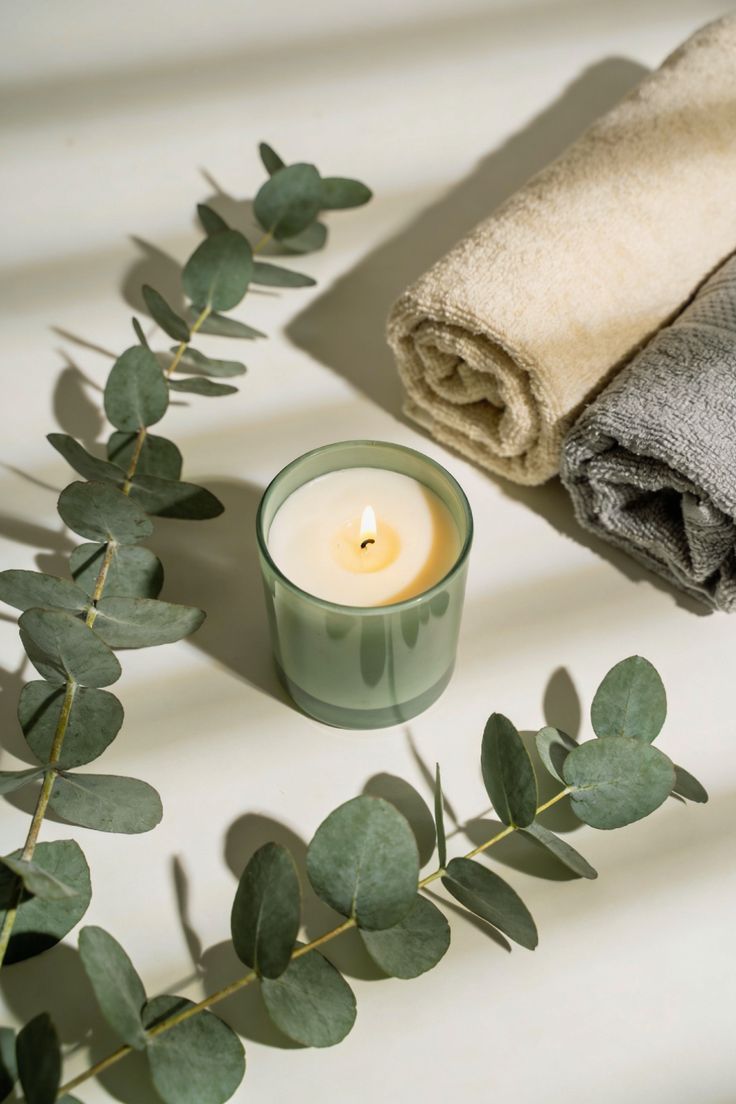 Calming spa interior